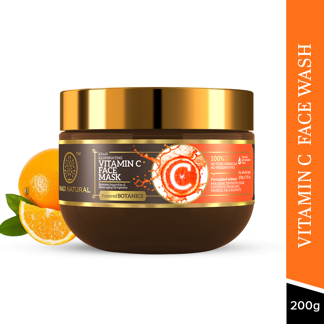 Khadi Natural Vitamin C Face Mask-200Gm