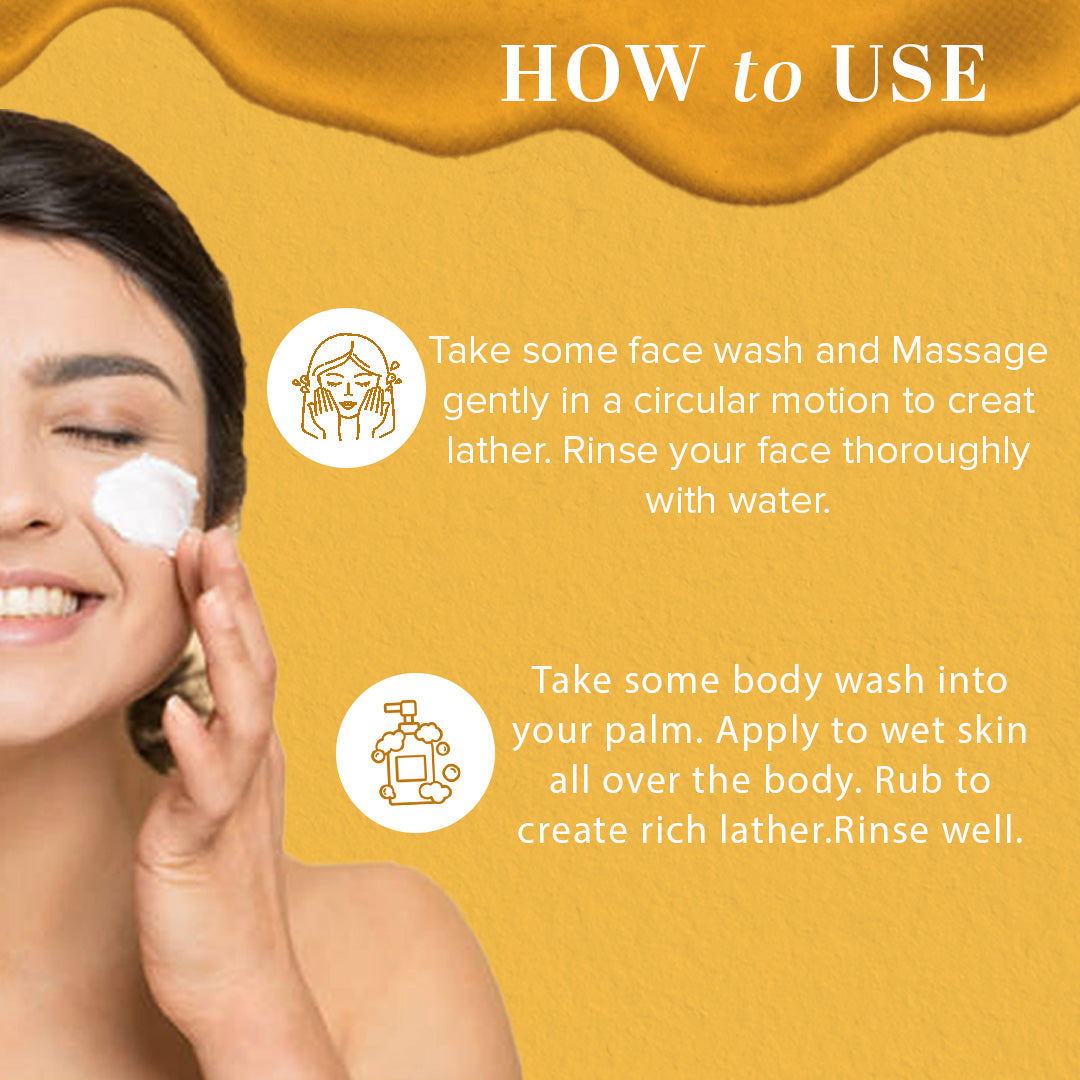 Khadi Natural Sandalwood & Honey Face Wash-210 ml