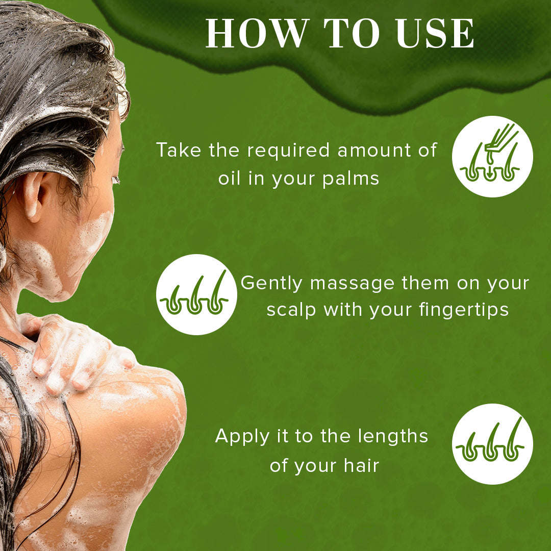 Khadi Natural Pure Amla Hair Oil (Paraben & Mineral Oil Free) - 210 ml