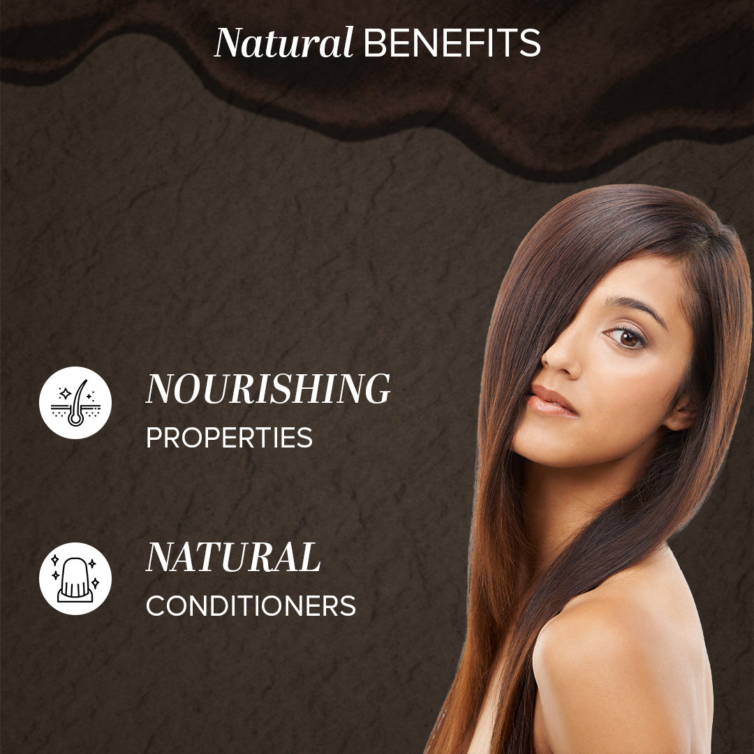 Khadi Natural Herbal Hair Colour Dark Brown-150 g