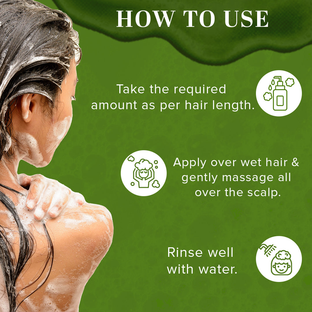 Khadi Natural Neem & Aloevera Herbal Hair Cleanser- Sls & Paraben Free-210 ml