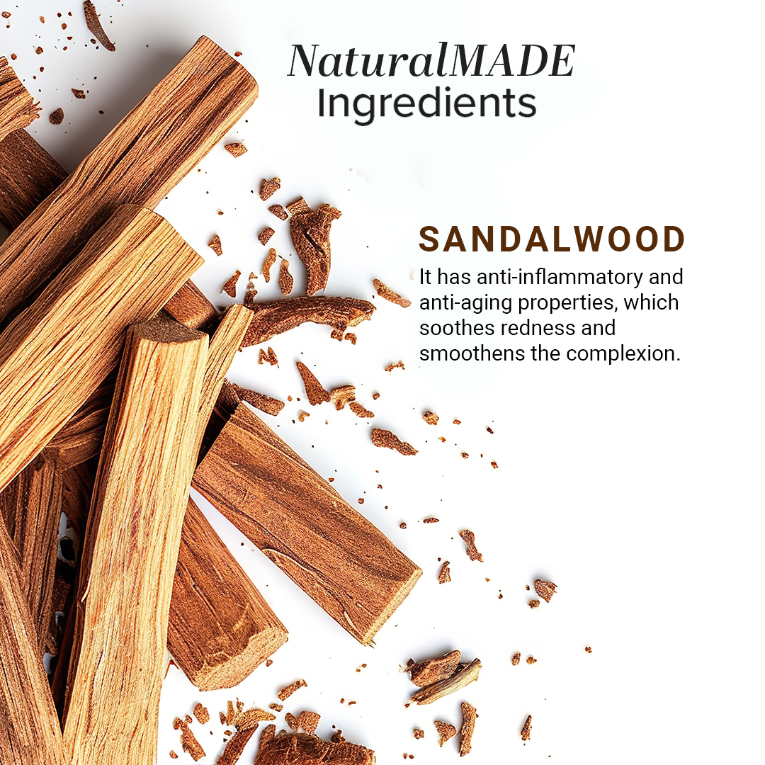 Khadi Natural Sandalwood - Pure Essential Oil - 15 ml