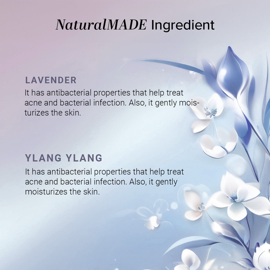 Khadi Natural Lavender & Ylang Ylang Massage Oil Paraben Mineral Oil Free 210 ml