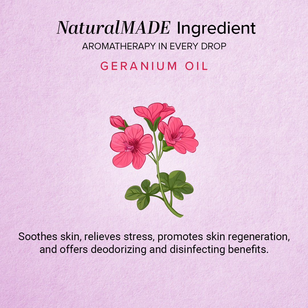 Khadi Natural Herbal Geranium Essential Oil