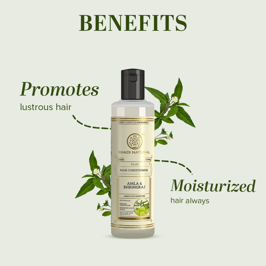 Khadi Natural Amla & Bhringraj Hair Conditioner 210 ml
