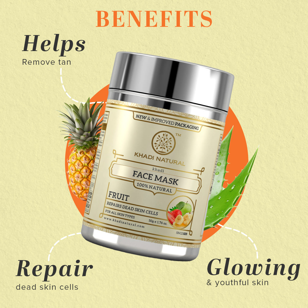 Khadi Natural Fruit Face Mask - 50 g