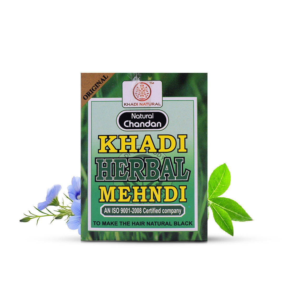 Khadi Natural Herbal Black Mehndi- 75 g