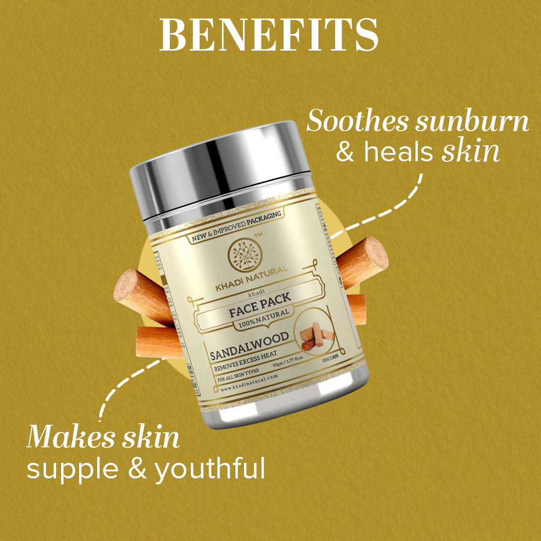 Khadi Natural Sandalwood Face Pack