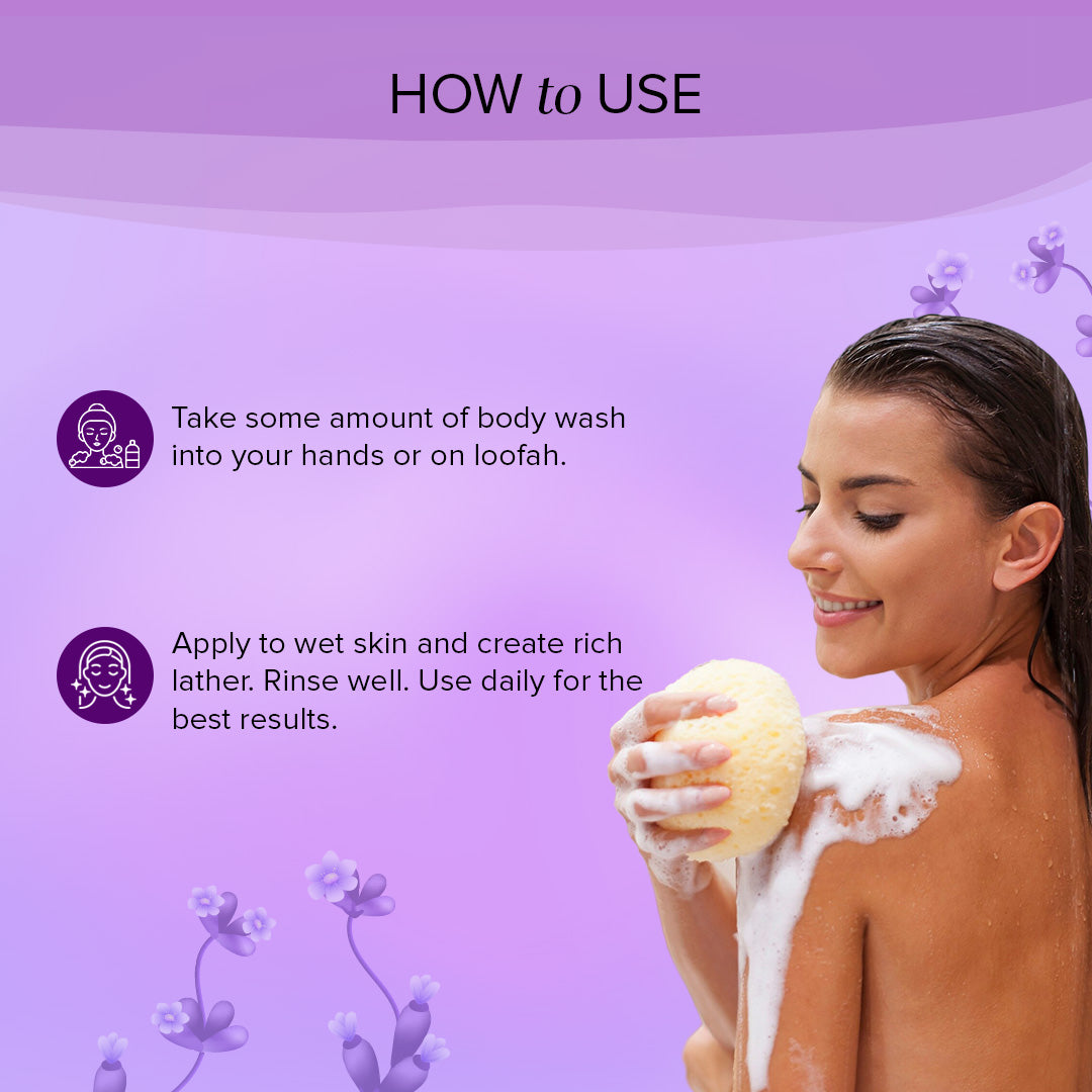 Khadi Natural Lavender & Ylang Ylang Body Wash - Sls & Paraben Free-210 ml