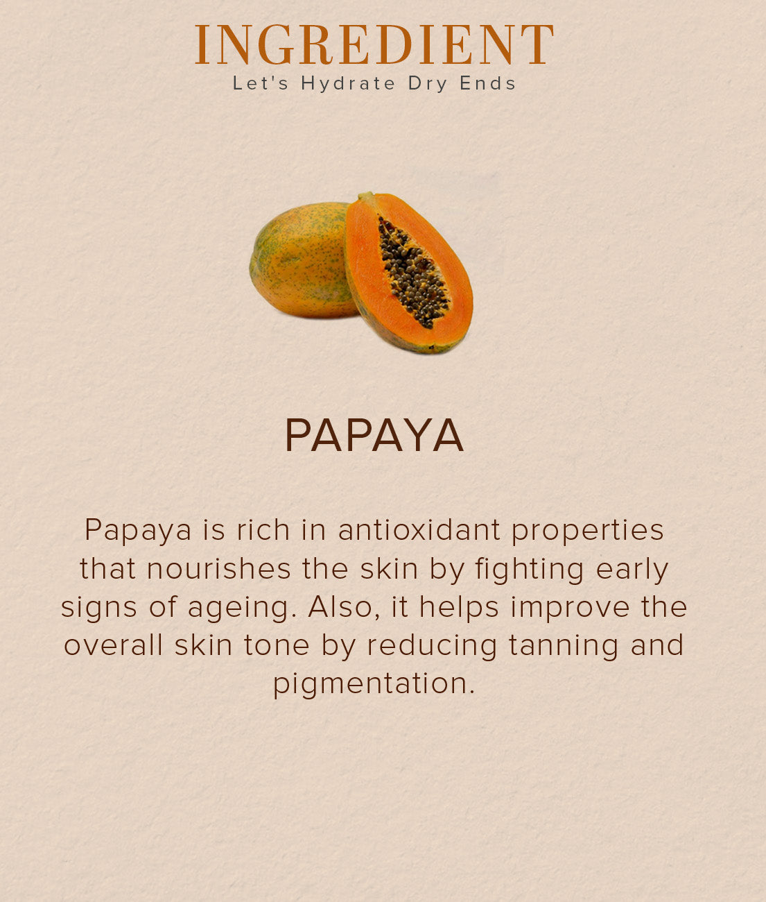 Khadi Natural Papaya Soap 125g