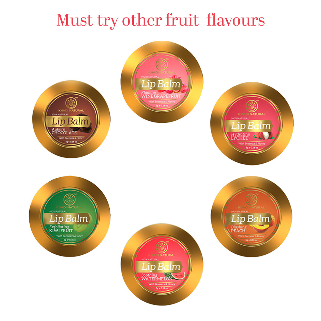 Khadi Natural Lychee Lip Balm 5 g