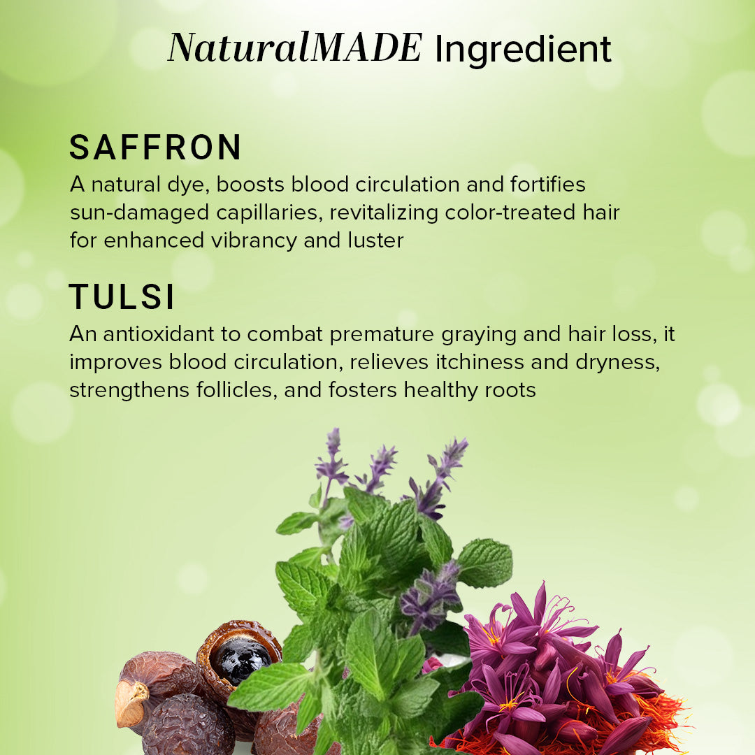 Khadi Natural Saffron Tulsi & Reetha Hair Conditioner 210 ml