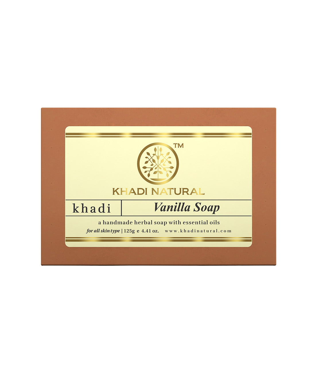 Khadi Natural Vanilla Soap 125g