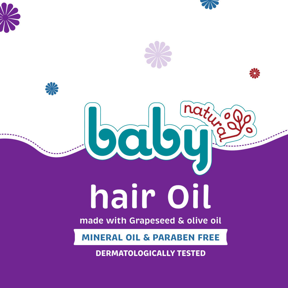 Khadi Natural Chota Bheem Baby Hair Oil With Grapeseed & Olive-150 ml