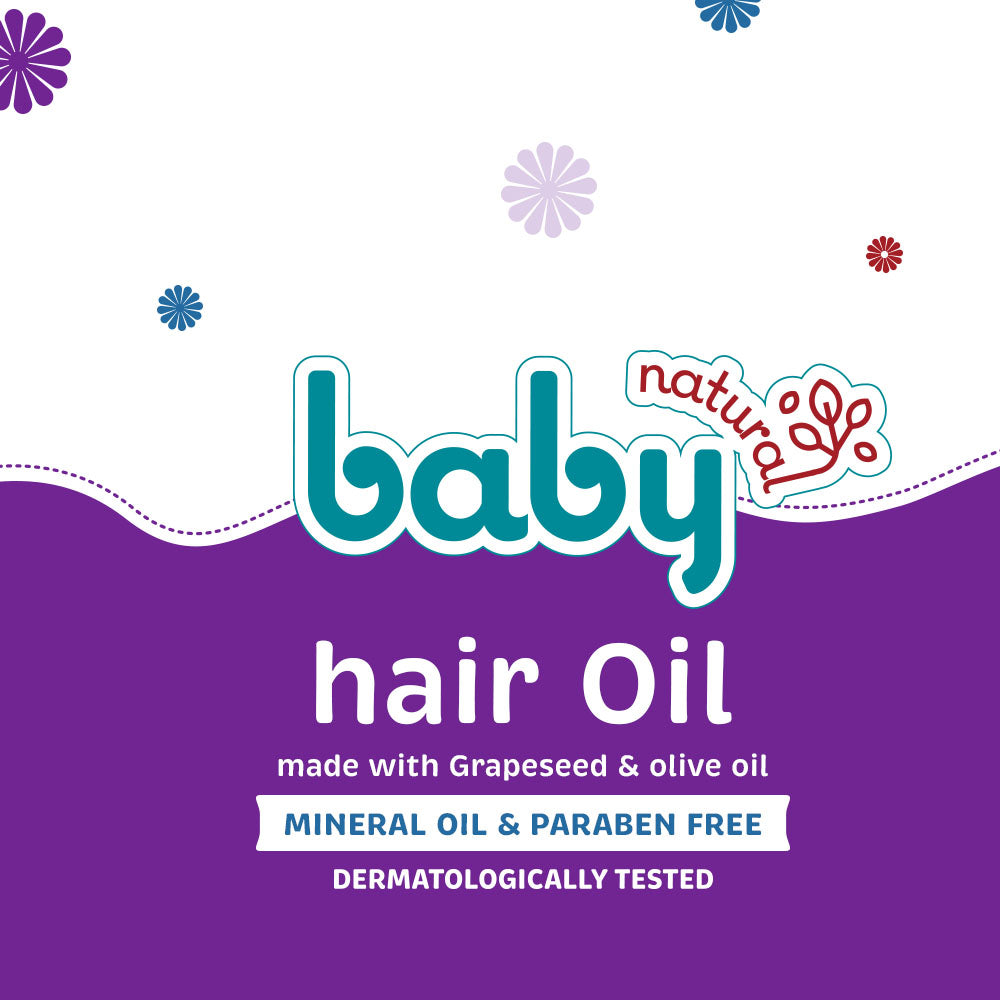 Khadi Natural Baby Hair Oil With Grapeseed & Olive-150 ml
