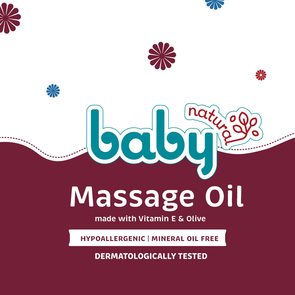 Khadi Natural Baby Massage Oil With Vitamin E & Olive-150 ml