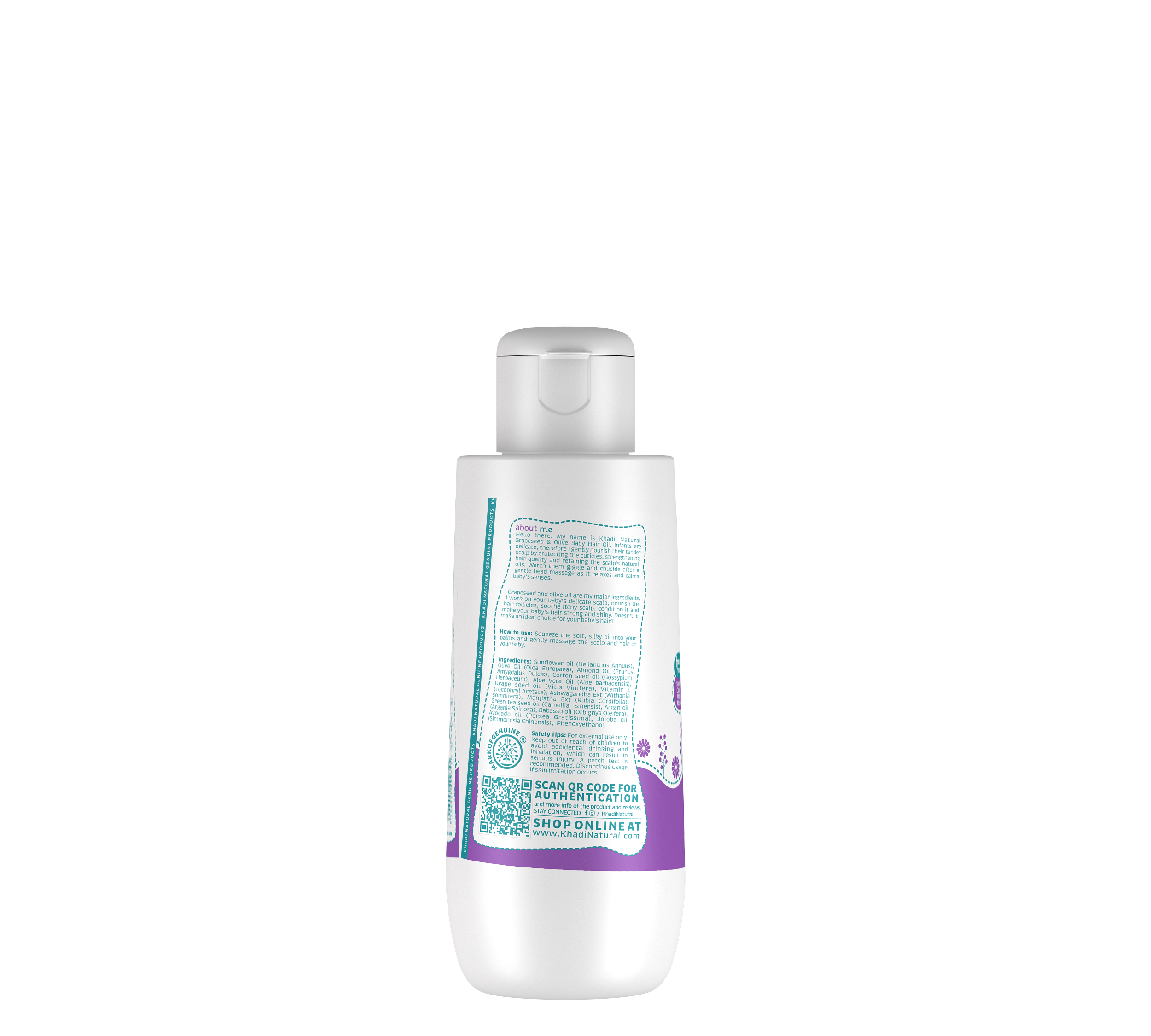 Khadi Natural Chota Bheem Baby Hair Oil With Grapeseed & Olive-150 ml