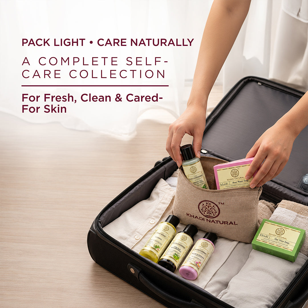 Khadi Natural Herbal Travel Kit