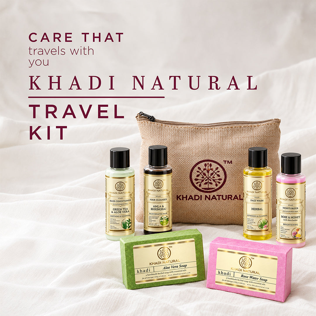 Khadi Natural Herbal Travel Kit