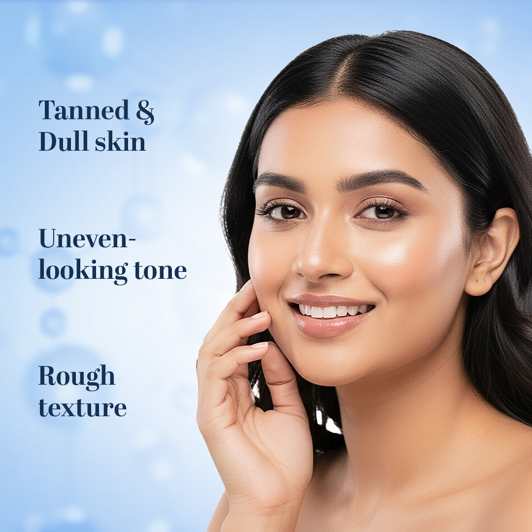 Khadi Natural De-Tan Brightening & Glow Facial Kit - 50gm