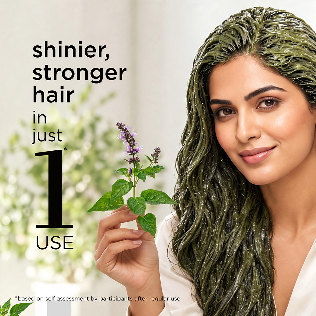 Khadi Natural Tulsi Leaf Organic Powder for Skin & Hair Care 75gm