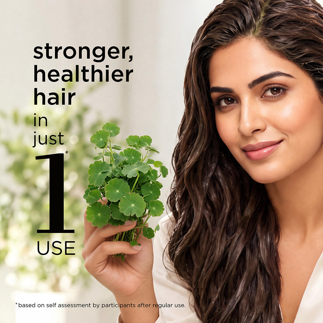Khadi Natural Brahmi Leaf Organic Powder for Hair Care 100gm