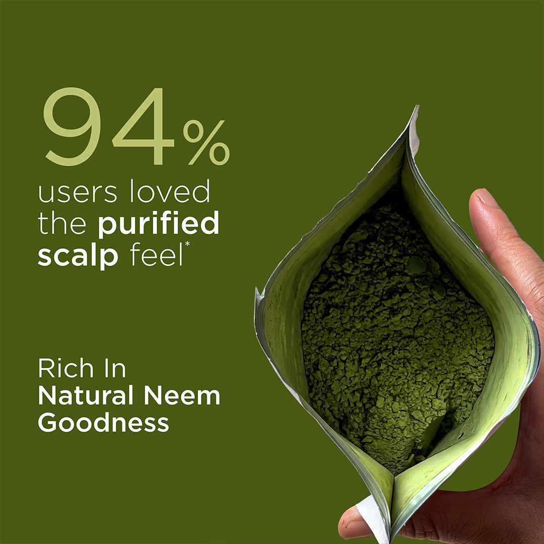 Khadi Natural Neem Leaf Organic Powder for Skin & Hair Care 75gm