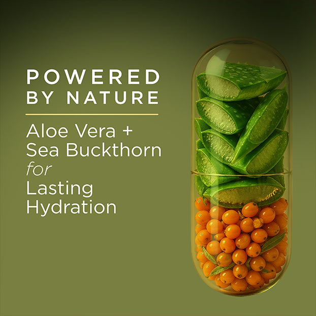 Khadi Natural Powered Botanics Aloe Vera & Seabuckthorn Shampoo for Hydrated Hair - 310ml