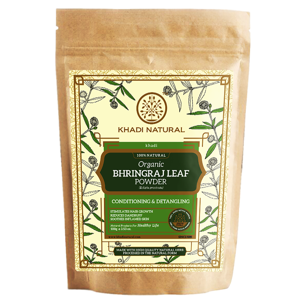 Organic Bhringraj Leaf Powder - 100% Natural-100 g
