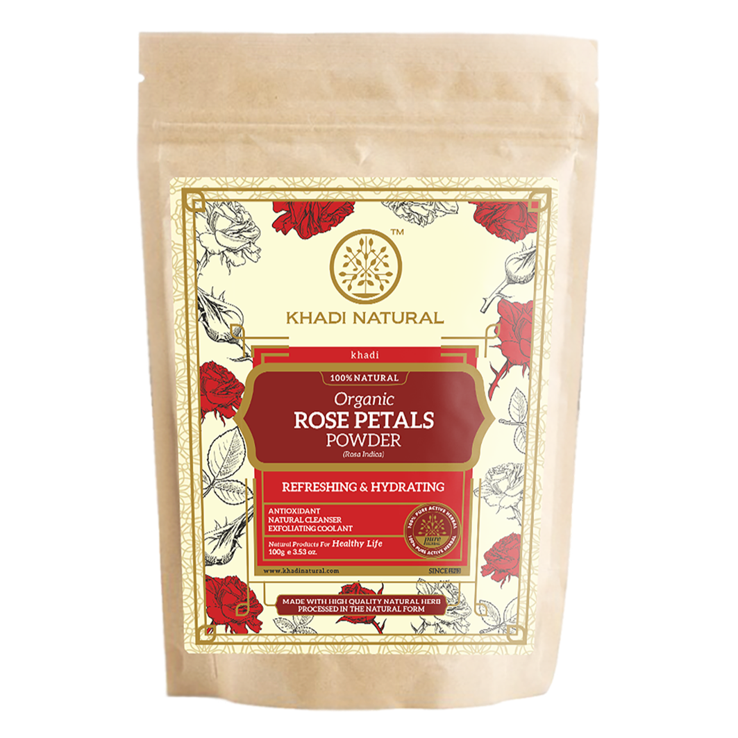 Organic Rose Petals Powder - 100% Natural-100 g