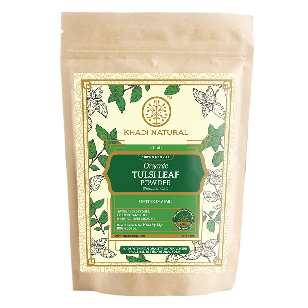 Organic Tulsi Leaf Powder - 100% Natural-100 g